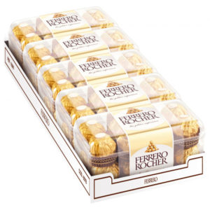 Ferrero Rocher T16 (5 estuches de 16 bombones)