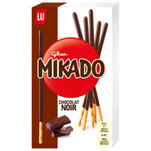 Lu Mikado Chocolate Negro 24 estuches de 39g