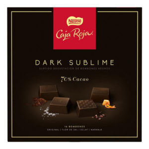 Nestle Caja Roja Dark Sublime 70% Cacao con