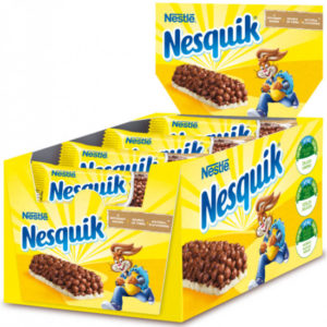 Nestle Nesquik Cereal 16 barritas de 25g