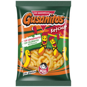 Risi Gusanitos Ketchup 35g