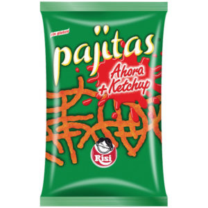 Risi Pajitas Ketchup Familiar 100g